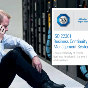 ISO 22301 BUSINESS CONTINUITY CERTIFICATION